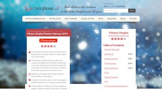 Fitness Singles Review January 2019 - Just Fakes ... - DatingScout.co.uk