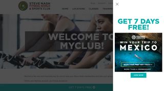My Clubs - Steve Nash Fitness World and Sports Club
