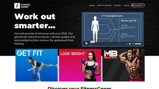 DNA Testing For Fitness & Weight Loss - FitnessGenes®