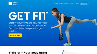 Get Fit - Select my plan - FitnessGenes®