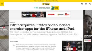 Fitbit acquires FitStar video-based exercise apps for the iPhone and ...