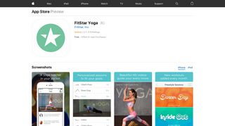FitStar Yoga on the App Store - iTunes - Apple