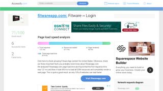 Access fitwareapp.com. Fitware ›› Login