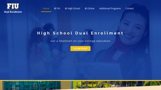 Home - Dual Enrollment - Florida International University