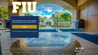 Campus Solutions | PantherSoft Sign-in - FIU