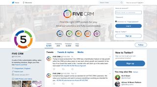 FIVE CRM (@FIVECRM) | Twitter