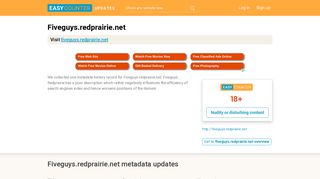 Fiveguys Redprairie (Fiveguys.redprairie.net) - W E L C O M E