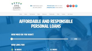 Personal Loans - Five Lamps