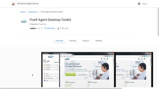 Five9 Agent Desktop Toolkit - Google Chrome