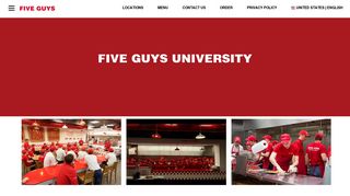 Five Guys University