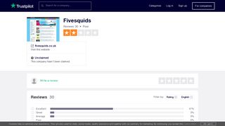 Fivesquids Reviews | Read Customer Service Reviews of fivesquids ...