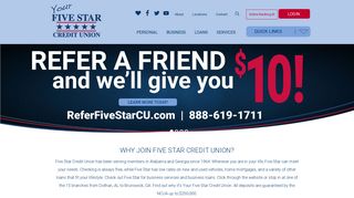 Five Star Credit Union | Credit Union in Georgia & Alabama