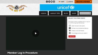 Fix My Hog Member Log In Procedure