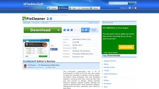 Download FixCleaner Free