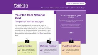 National Grid | YouPlan | Home page