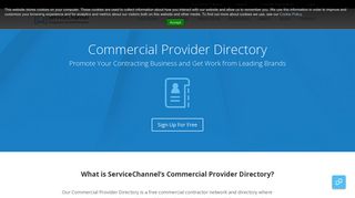 Fixxbook Commercial Contractor Network | ServiceChannel