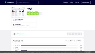 Fixya Reviews | Read Customer Service Reviews of www.fixya.com