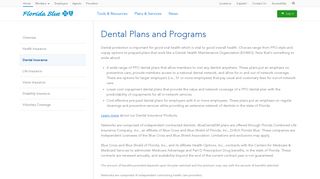 Dental Plans and Programs | Florida Blue