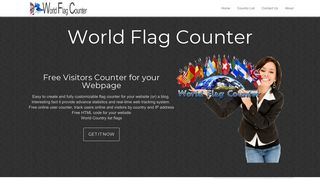 Flag Counter - Free Visitors Counter for your Webpage- Counter ...