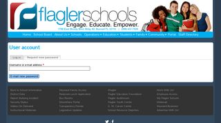 User account | Flagler County Public Schools
