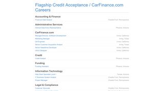 Flagship Credit Acceptance LLC Careers - Jobvite