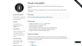 Flask-OAuthlib — Flask-OAuthlib 0.9.5 documentation
