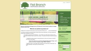 Flat Branch Mortgage Services : Home