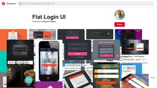 24 Best Flat Login UI images | Login form, Cool websites, Design ...