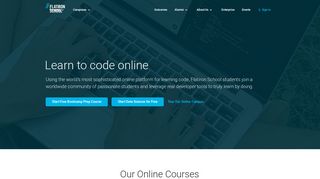 Learn to code online | Flatiron School