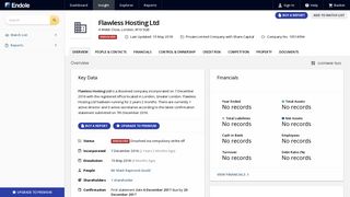 Flawless Hosting Ltd - Company Profile - Endole