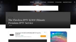 The Flawless IPTV KODI Ultimate Premium IPTV Service | Blog