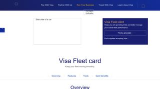 Fleet Card | Company Fuel Cards | Visa