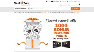 Fleet Rewards ® Credit Card - Fleet Farm