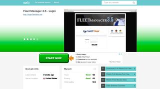 login.fleettrax.net - Fleet Manager 3.5 - Login - Login Fleet Trax - Sur.ly