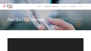 Fleet One EDGE Overview - EFS