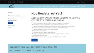 Login | Driving Safety Course Online | Fleet Safety Program ...