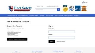 Login/Register - Fleet Safety