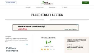 Fleet Street Letter | Stock Gumshoe