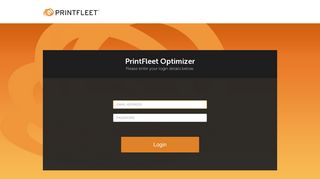 PrintFleet Optimizer - Login