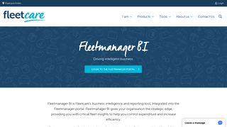 Fleetcare - Fleetmanager Portal | Fleetcare