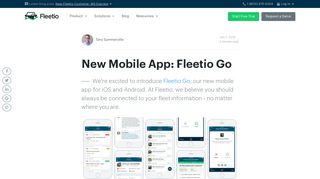 New Mobile App: Fleetio Go
