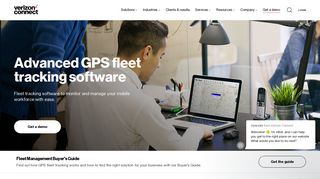 GPS Fleet Tracking Software System | Verizon Connect
