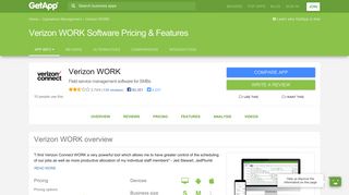 Verizon WORK Software 2019 Pricing & Features | GetApp®
