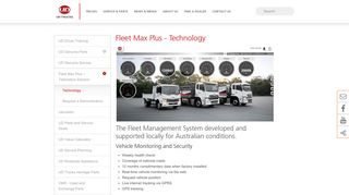 Fleet Max Plus - Technology - UD Trucks
