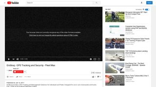 Gridtraq - GPS Tracking and Security - Fleet Max - YouTube