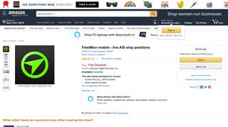 Amazon.com: FleetMon mobile - live AIS ship positions: Appstore for ...