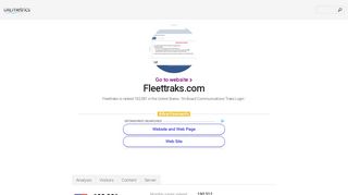 www.Fleettraks.com - On-Board Communications Traks Login - urlm.co