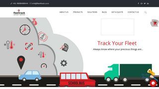 FleetTrack: GPS Tracking Device India| AIS140 GPS Devices