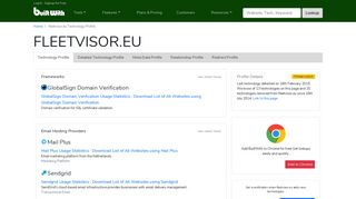 fleetvisor.eu Technology Profile - BuiltWith