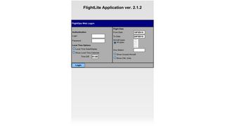 FlightLite Application ver. 2.1.2
